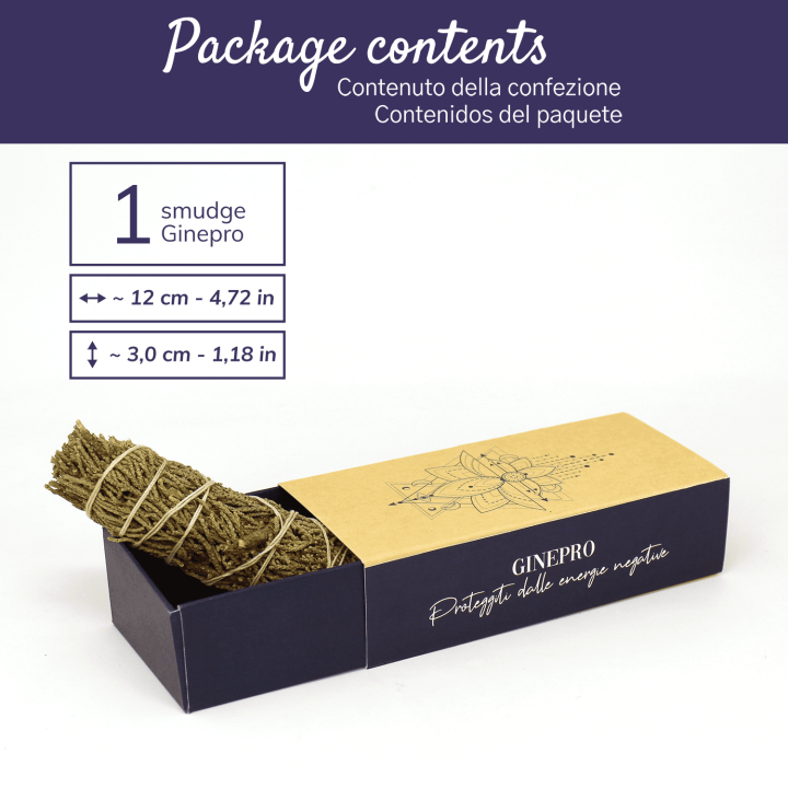 Ginepro Smudge Incenso Naturale e Ecosostenibile